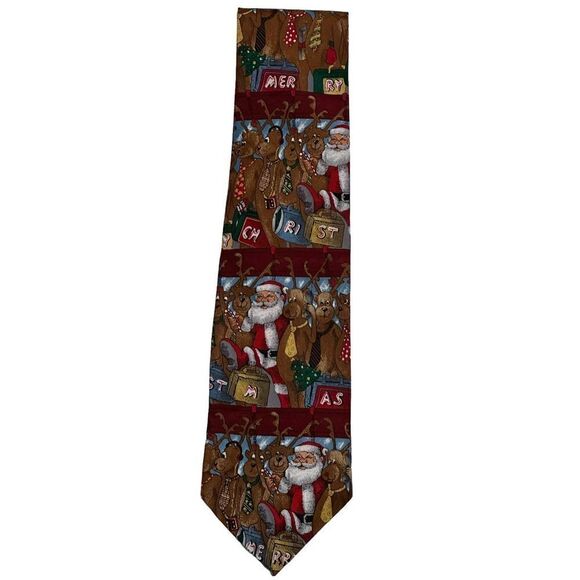 Havana Christmas Tie    - Picture 1 of 4